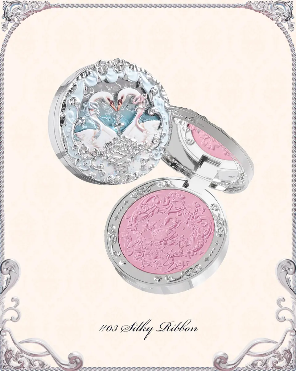 Swan Ballet Embossed Blush