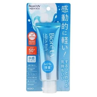 Biore UV Aqua Rich Watery Essence Sunscreen SPF 50+ PA++++ - Crème solaire