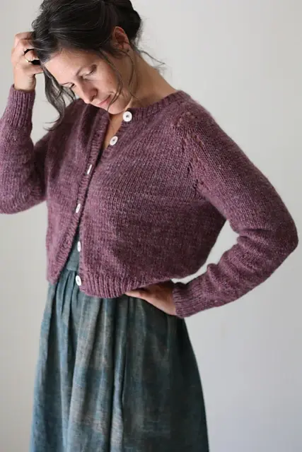 Felix Cardigan pattern by Amy Christoffers
