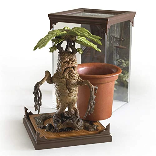 The Noble Collection - Magical Creatures Mandrake - Hand Painted Magical Creature #17 - Officially Licensed 7.5in (18.5cm) Harry Potter Toys Collectable Doll Figures - for Kids &amp; Adults