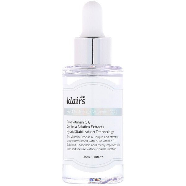 Dear, Klairs, Gouttes de vitamines fraîchement pressées, 35 ml (1,18 fl oz)