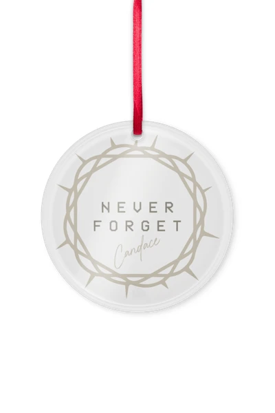 Candace Owens | Never Forget Ornament