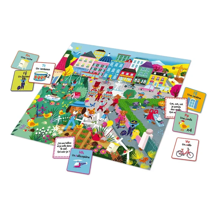 Jeu d'observation Lettres