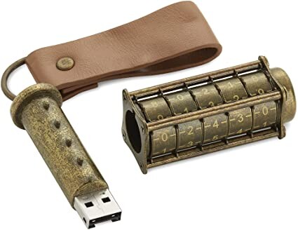 Cryptex Clé USB à code à l'ancienne 
