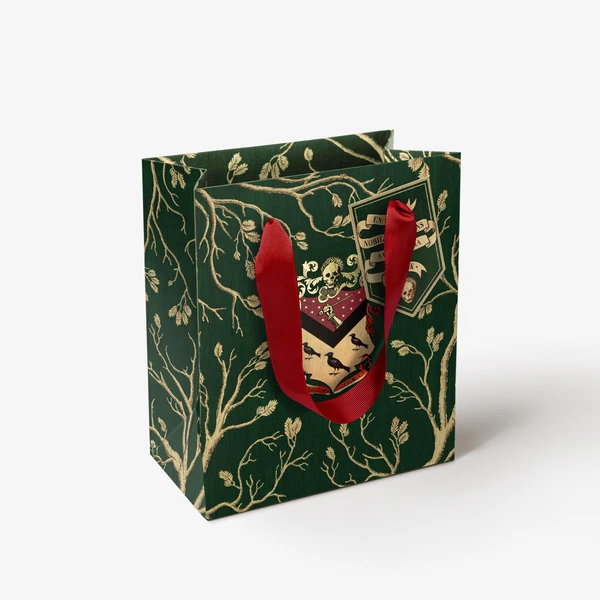 Black Family Tapestry - Coat of Arms Medium Gift Bag - MinaLima