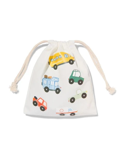 autos hout - 6 stuks