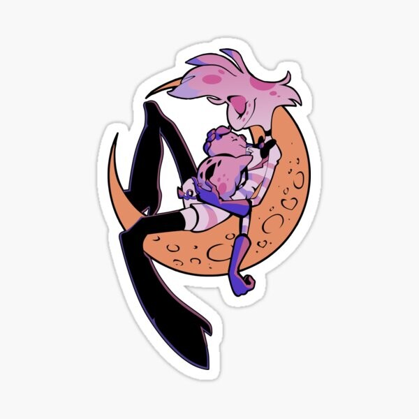 Au-dessus de la lune | Sticker