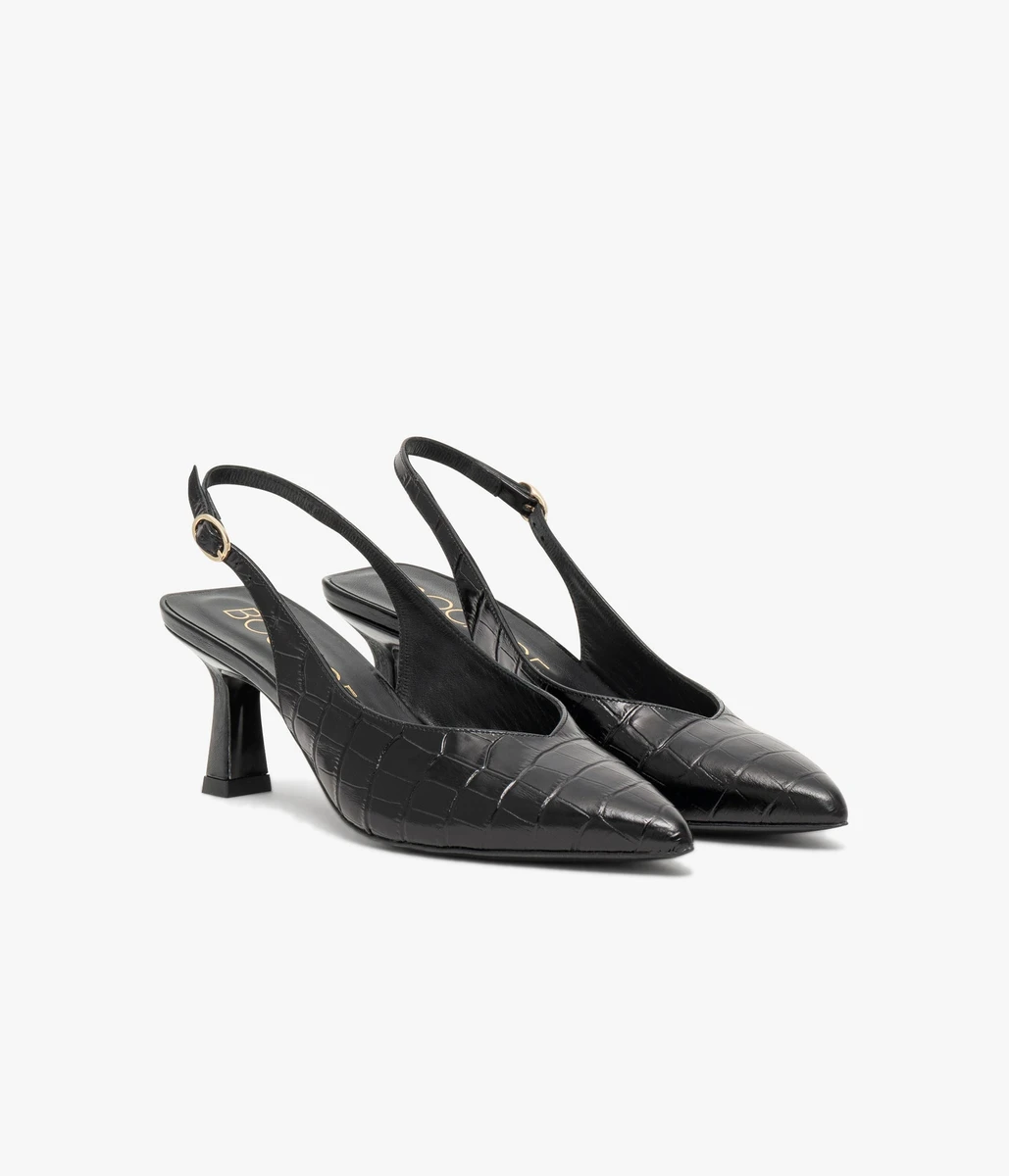 ESCARPIN SLING-BACK DOLLY NOIR