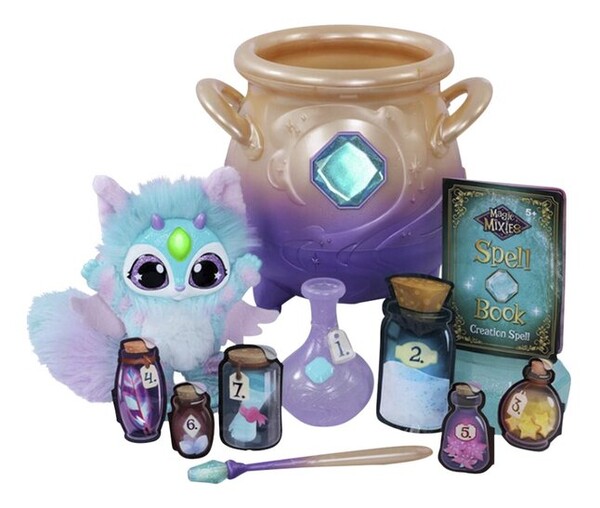 Peluche interactive Magic Mixies bleu