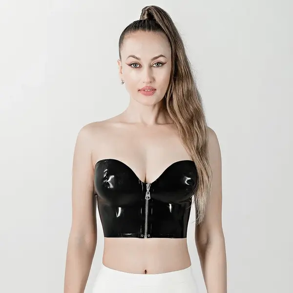Crop top latex