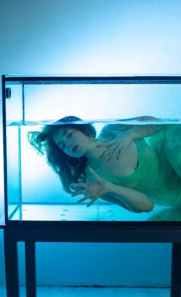 Un big aquarium pour un projet photo