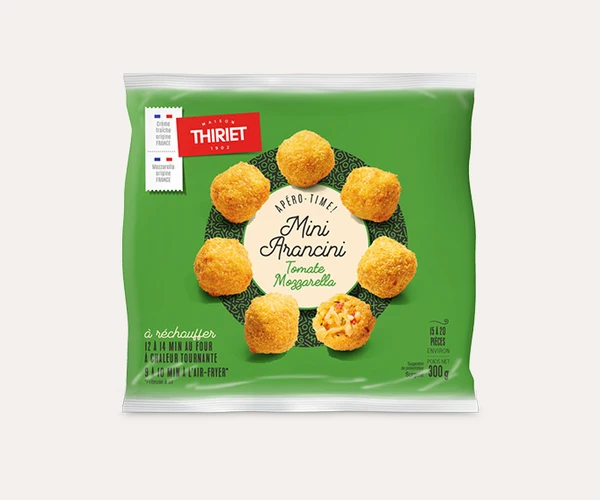 Mini arancini tomate/mozzarella