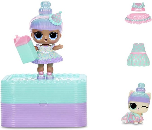LOL Surprise Poupée Miss Partay Doll et son animal de compagnie - A la mode, Fizzy Surprises & Accessoires - Deluxe Present Surprise : Amazon.fr: Jeux et Jouets