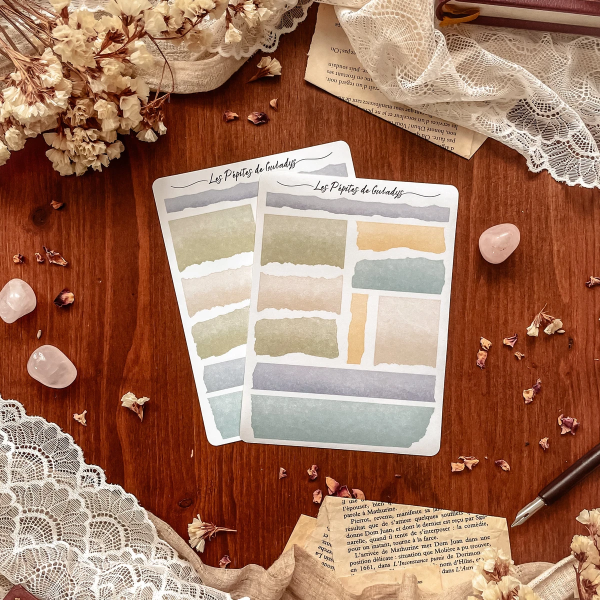 Grande planche d'encarts Rentrée Scolaire