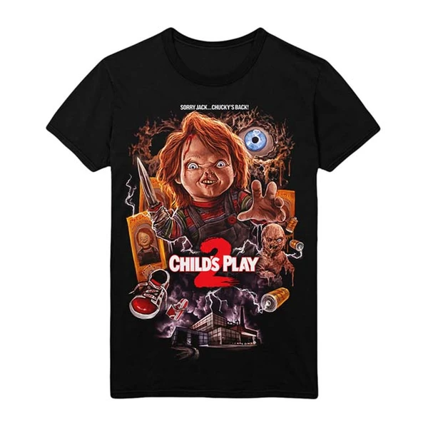 Gutter Garbs Horror T Shirt - Child's Play 2: Chucky's Back