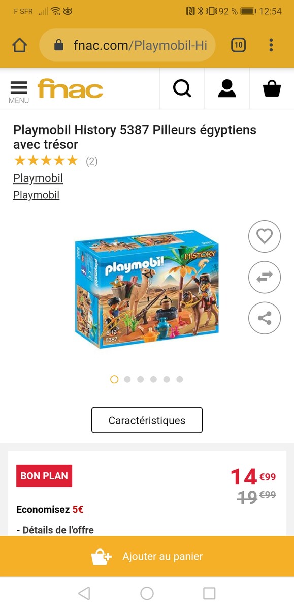 Playmobil égyptien 5387