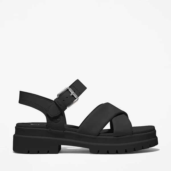 Sandale London Vibe à bride arrière pour femme en noir