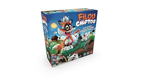 Goliath - Filou Chiptou - Jeux d'enfants - à partir de 4 ans- Jeu de société - Jeu de rapidité