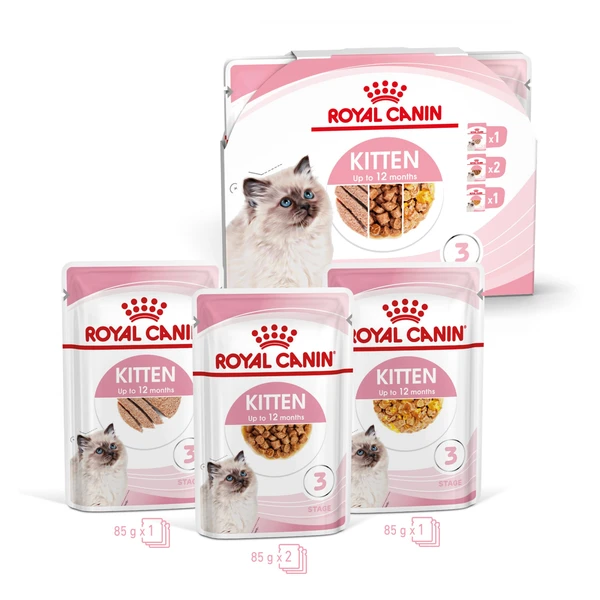 Multi Pack Royal Canin Kitten - 4x85g