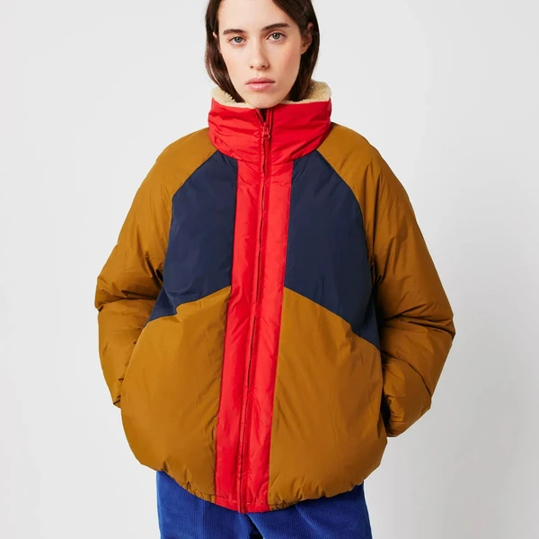 Doudoune Color Block