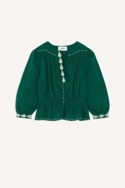 Blouse Bambi Vert // ba&sh BE