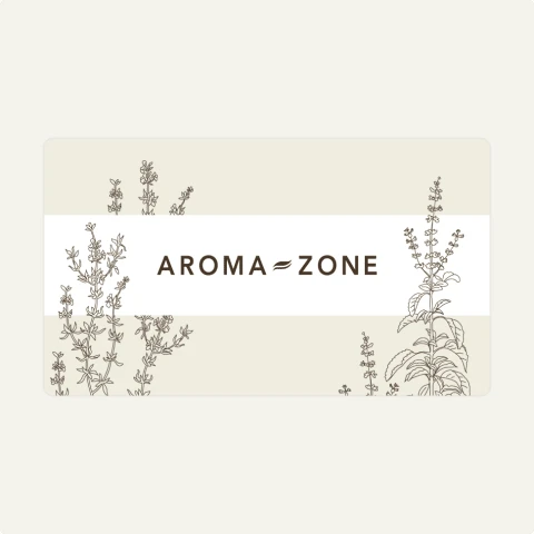 La carte cadeau Aroma-Zone