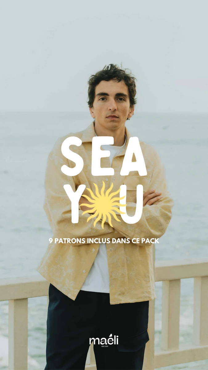 Coffret collection - Sea You - Patrons de couture Homme PDF