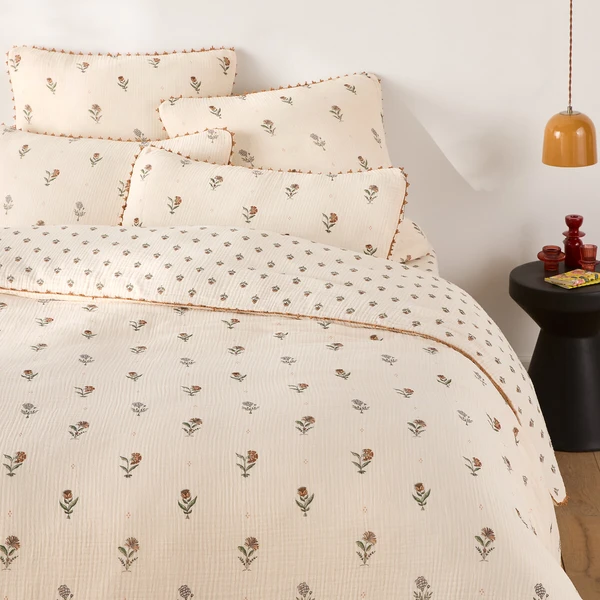 Housse de couette gaze de coton, Emeline