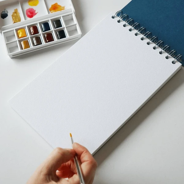 Carnet Aquarelle Premium 100% Coton - A5 - 300 Gr - M2