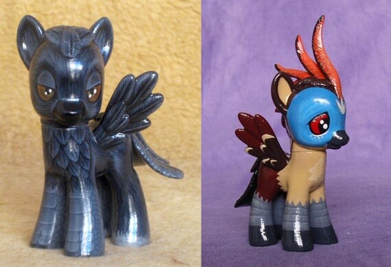 CUSTOM ORDER: My little pony G4 Pegasus pet or wildlife portrait