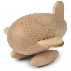 Avion en bois | Naturel - Liewood
