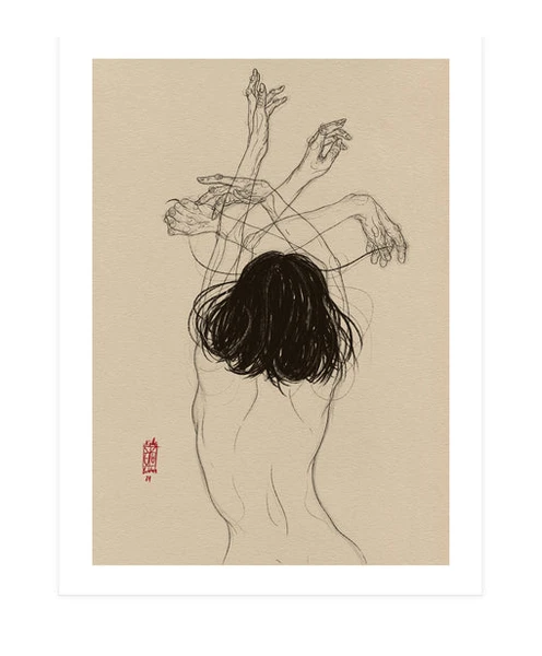Dancing Alone, Together With You (Print Only)