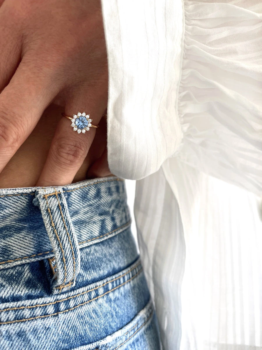 Bague Miracle bleue
