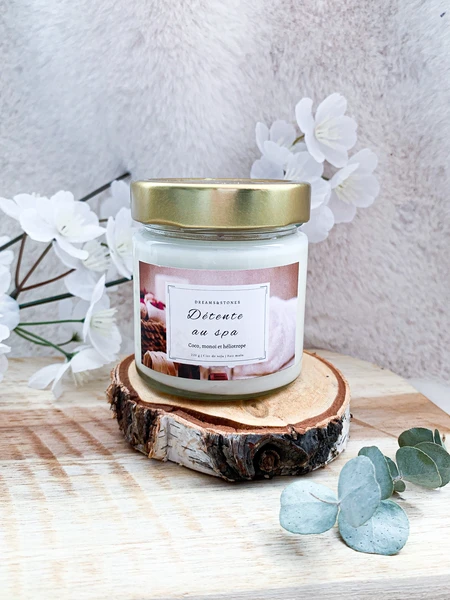 Bougie - Détente au spa