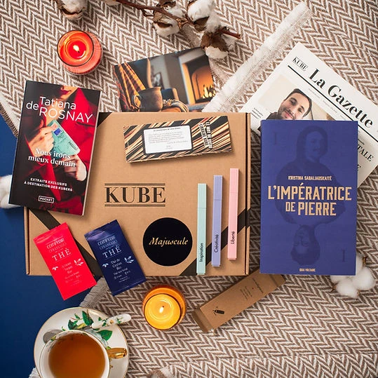 Box livre Kube Majuscule