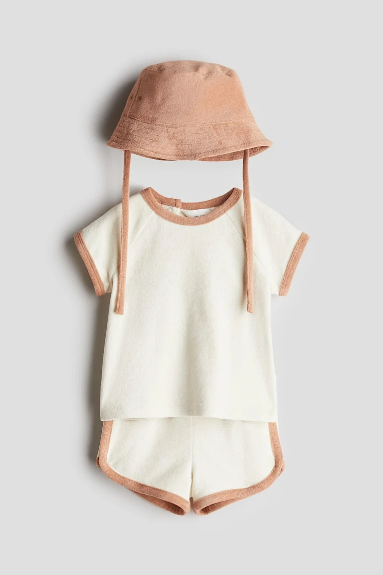 Ensemble  en tissu éponge