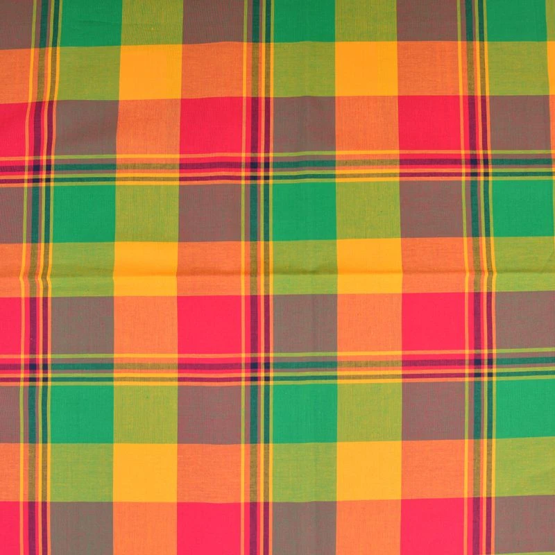 Tissus Coton Madras n°24