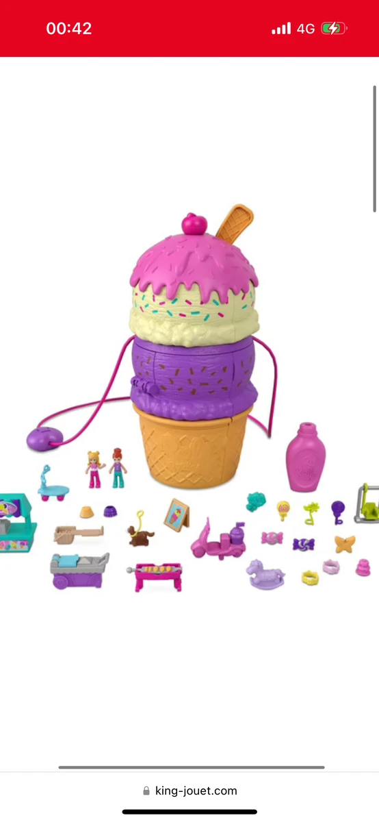 Polly pocket glace 