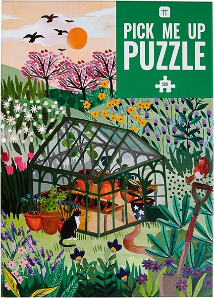 Talking Table- Puzzle et Affiche de scène de Jardinage colorée de 500 pièces | Illustré | Jour de Pluie, Verrouillage, à la Maison, d'anniversaire, Cadeau de Noël, PUZZ-PMU-Garden: Amazon.fr: Jeux et Jouets