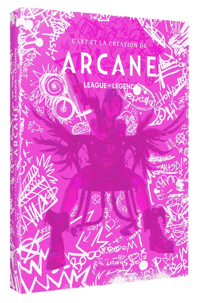 Artbook Arcane - L'Art et la Création de Arcane