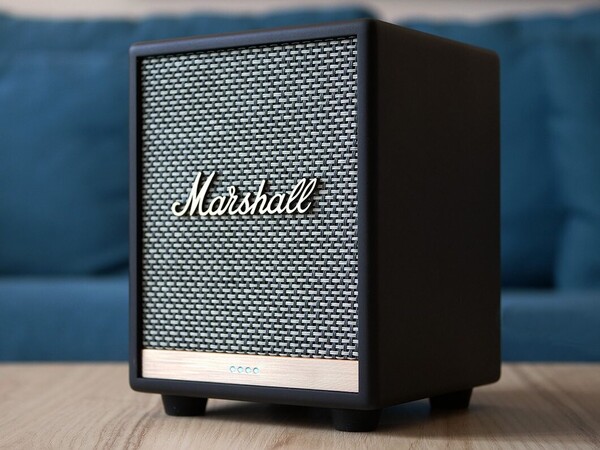 Enceinte Bluetooth Uxbridge - Google voice Noir Marshall Design 