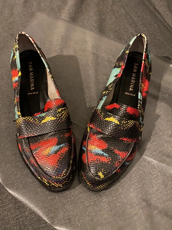 Mocassins -cuir véritable