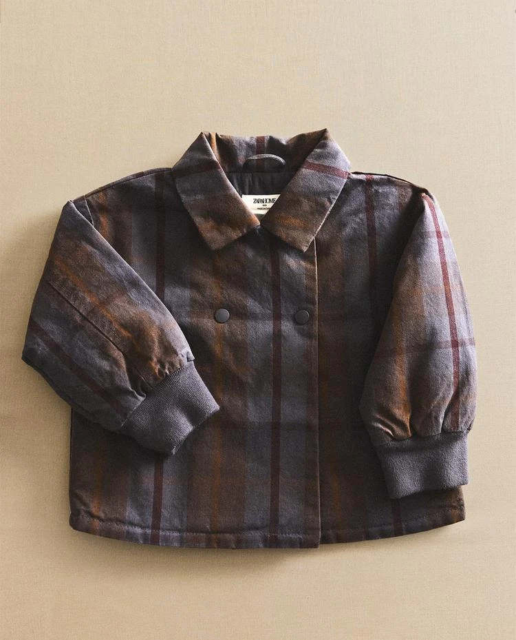 VESTE ENFANT CARREAUX TARTAN | Zara Home France