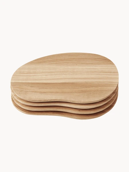 Planches à découper en chêne Cairn, 4 pièces