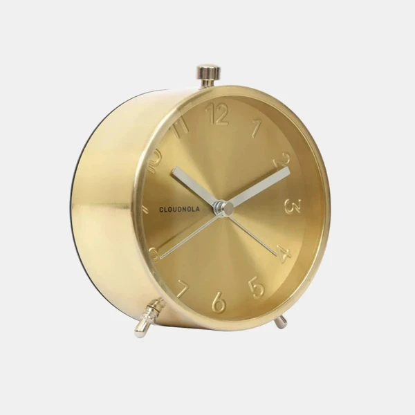 Gold Alarm Clock – Glam Gold – Alarm Clock | Cloudnola