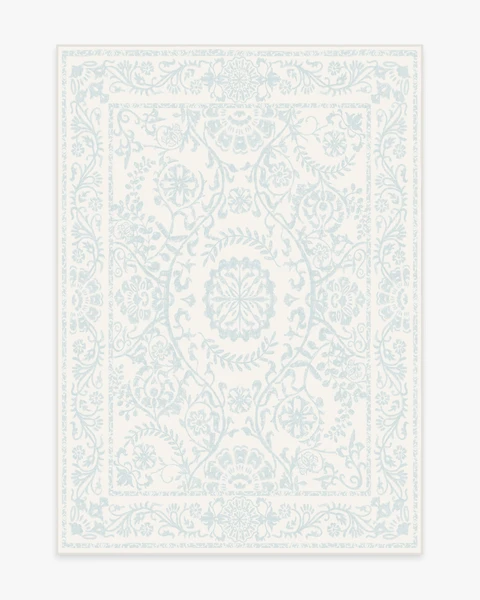 Delphina Powder Blue Tufted Rug | Ruggable