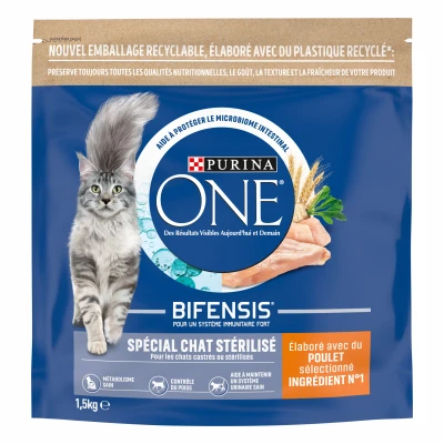 Croquettes chats stérilisés 