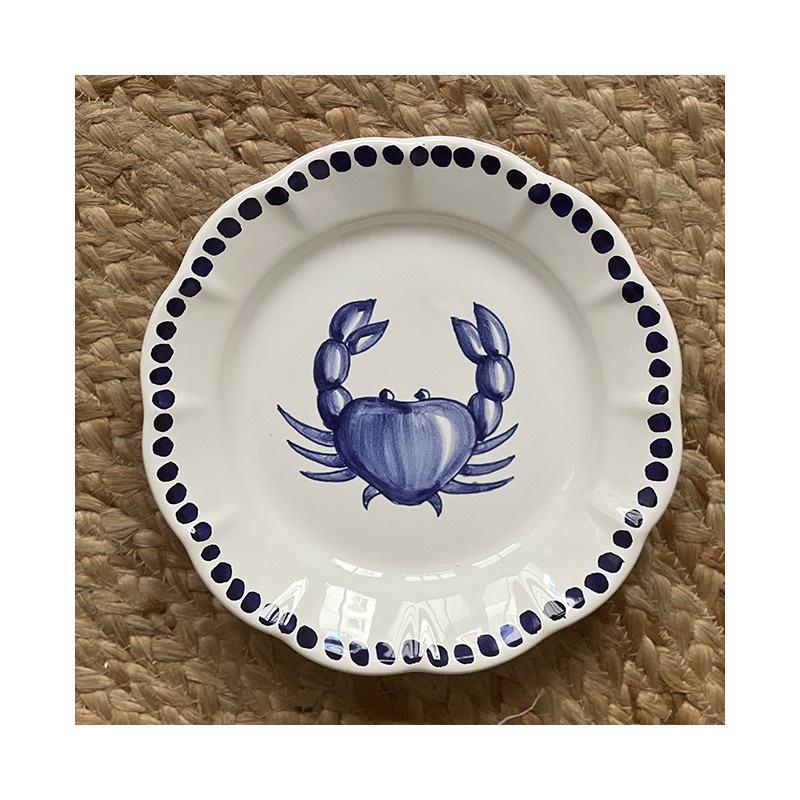 Assiette 16 cm Crabe Bleu Votre wishlist sur Listy