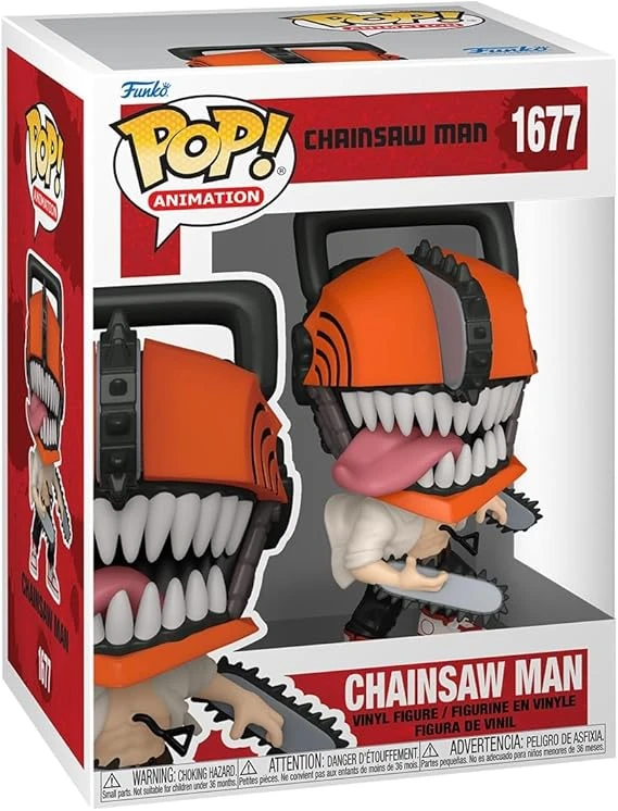 Funko Pop! Animation - CSM - Chainsaw Man - 1 Chance sur 6 D'avoir Une Variante Rare Chase - Sanglant - Figurine en Vinyle à Collectionner - Idée de Cadeau - Produits Officiels - Anime Fans