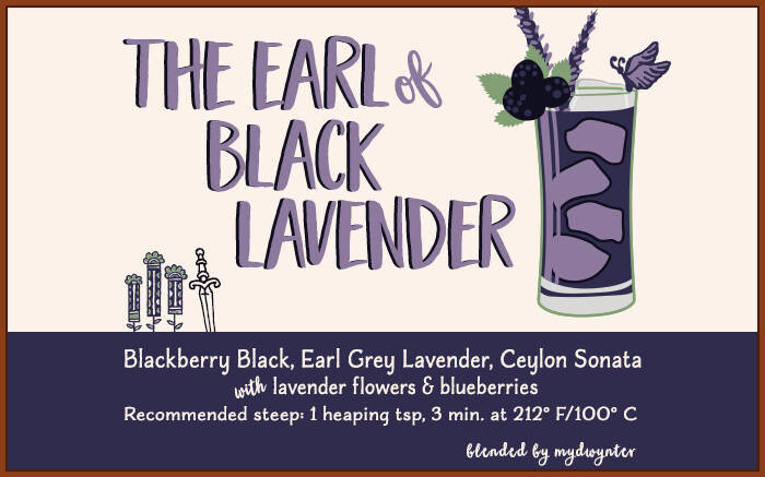 The Earl of Black Lavender Tea